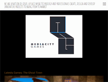Tablet Screenshot of mediacitygames.com